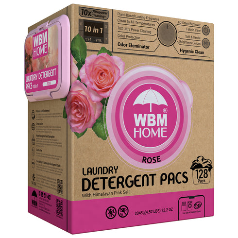WBM HOME Laundry Pods Rose